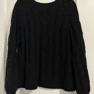 Black Knit Sweater